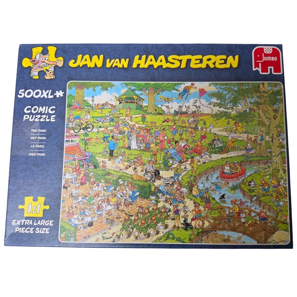 Jan van Haasteren The Park 500 XL‎ Piece Comic Jigsaw Puzzle Jumbo 19070 68x49cm